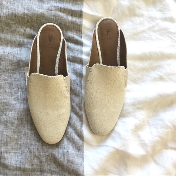 ⭕️ Last Call! Terry Gore Mule Off-White Size 9.5 - Picture 4 of 7